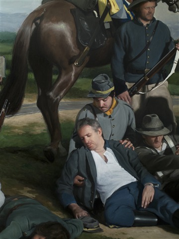 Group Series No. 5 - Re enactment Society (detail)