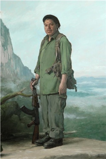 Group Series No. 1 - Sandinistas (detail)