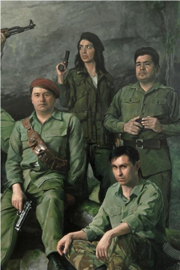 Group Series No. 1 - Sandinistas (detail)